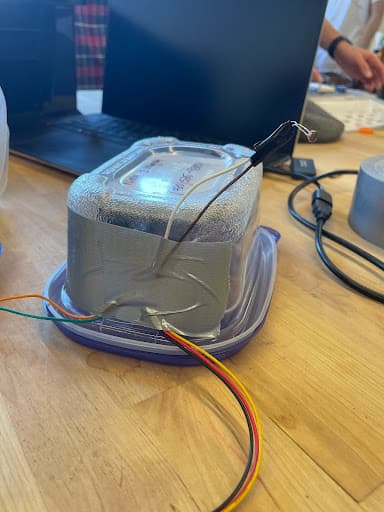 Prototype #1 with improper ventillation